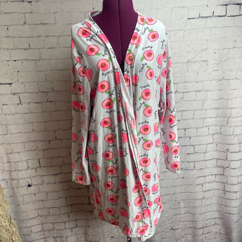Not a morning person peachy robe